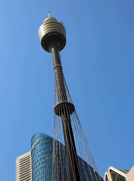 Sydney Tower Vertical Nuovo Galles Del Sud Australia — Foto Stock