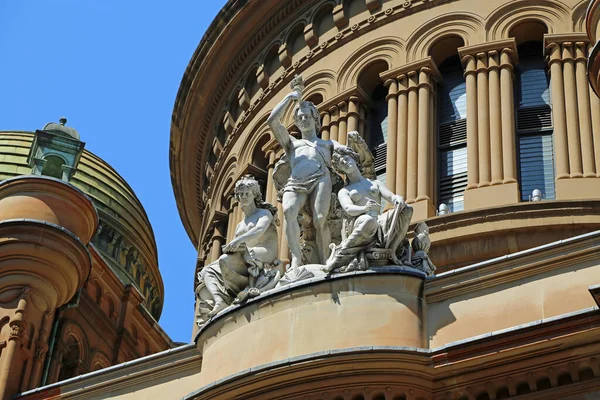 Estatua Queen Victoria Building 1899 Sydney Nueva Gales Del Sur —  Fotos de Stock