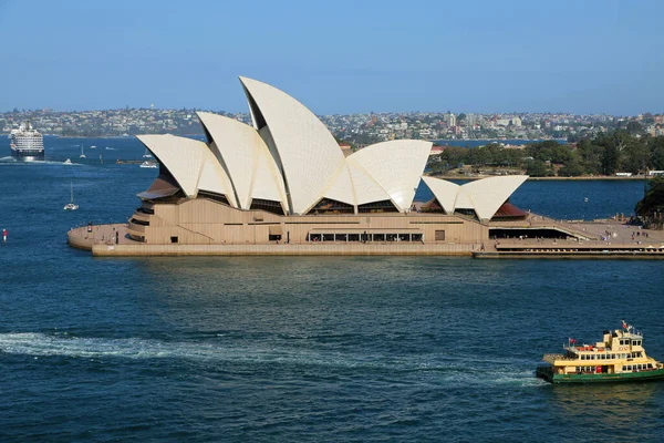 Opera House Barco Sydney Nueva Gales Del Sur Australia 2020 — Foto de Stock
