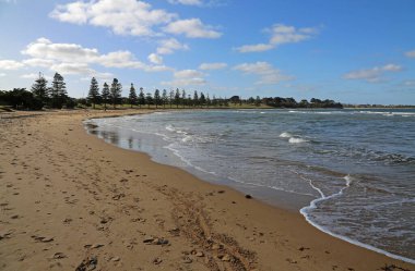 Torquay Front Plajı 'nda Victoria, Avustralya