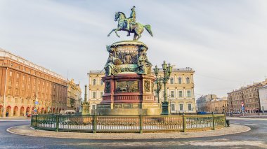 Nicholas anıt ben St Petersburg, Rusya