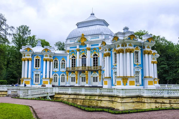 Einsiedelei-Pavillon in zarskoye selo, st. petersburg, russland — Stockfoto