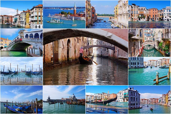 Collage of Europe attractions. — Stock Photo, Image