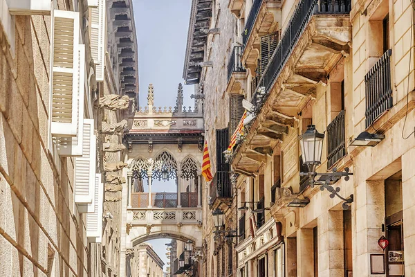 Quartiere gotico di Barcellona — Foto Stock