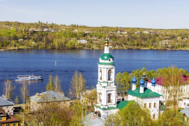 eski bir Rus şehri Ples. Rusya