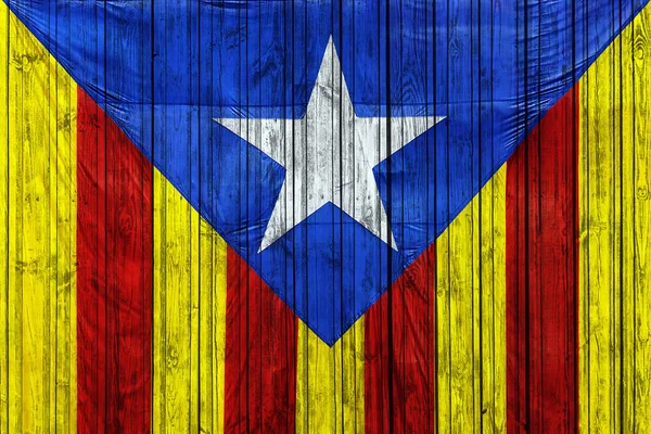 La bandera nacional catalana —  Fotos de Stock