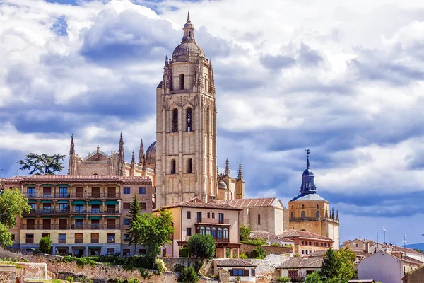 Katedra Najświętszej Marii Panny w Segowii. Hiszpania. — Zdjęcie stockowe