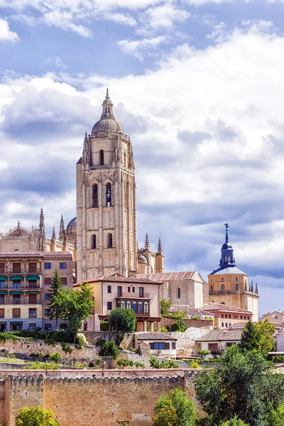 St. Mary's Cathedral in Segovia. Spain. — Stock Photo, Image
