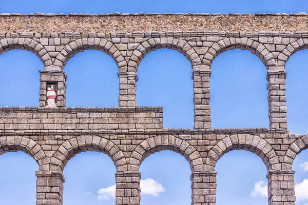 Aqueduct in Segovia, Spain — Stock Photo, Image
