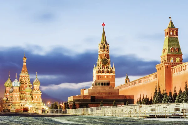 Rode vierkant in Moskou, Rusland — Stockfoto