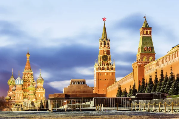 Plaza Roja en Moscú, Rusia — Foto de Stock