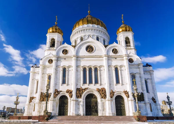 Katedrála Krista Spasitele v Moskvě — Stock fotografie
