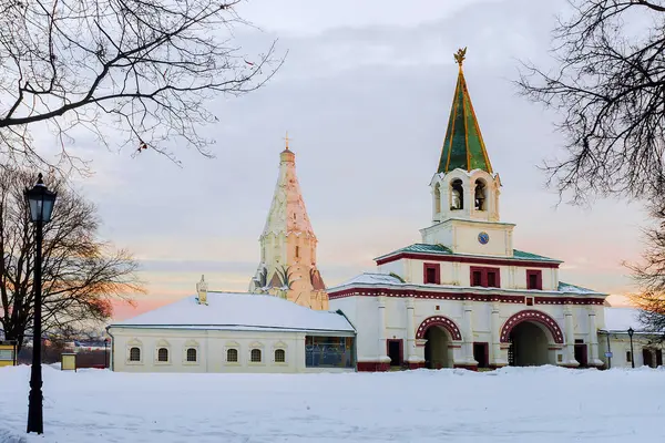 Музей Коломенского в Москве, Россия — стоковое фото