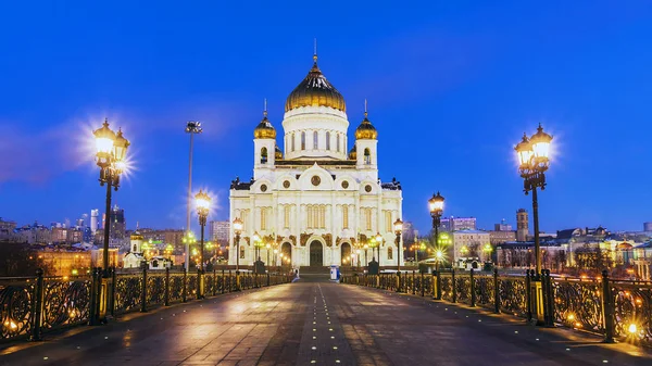 Собор Христа Спасителя в Москве — стоковое фото