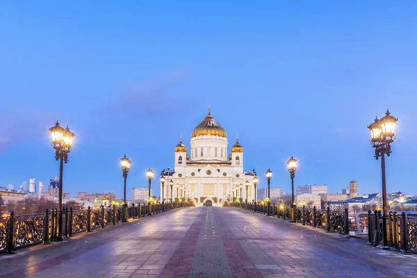 Собор Христа Спасителя в Москве — стоковое фото