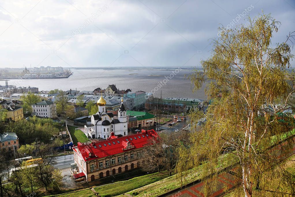 the old Russian city Nizhny Novgorod, Russia