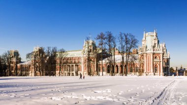 Büyük Sarayı Müzesi Tsaritsyno. Moscow, Rusya Federasyonu