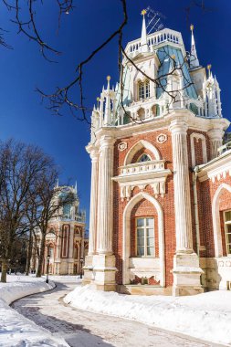 Büyük Sarayı Müzesi Tsaritsyno. Moscow, Rusya Federasyonu