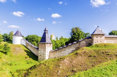 Pskov mağaralar Manastırı. Pskov, Rusya Federasyonu