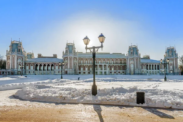 Grand Palace w Tsaritsyno. Moscow, Federacja Rosyjska — Zdjęcie stockowe