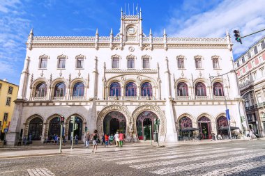 Rossio tren istasyonu, lisbon, Portekiz