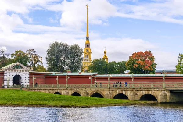 圣彼得堡的彼得和保罗要塞 — 图库照片