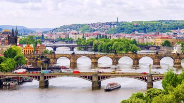 Panorama Prag köprü, Çek Cumhuriyeti