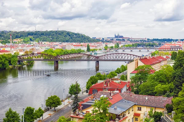 Panorama de Praga, República Checa — Fotografia de Stock