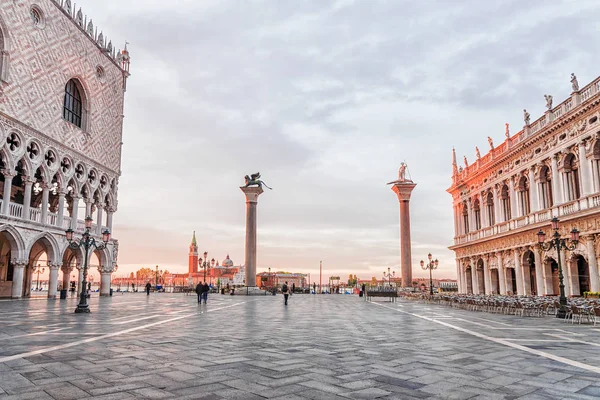 Plaza de San Marco en Venecia, Italia — Foto de Stock