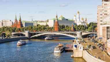 Moskova kremlin görünümünü