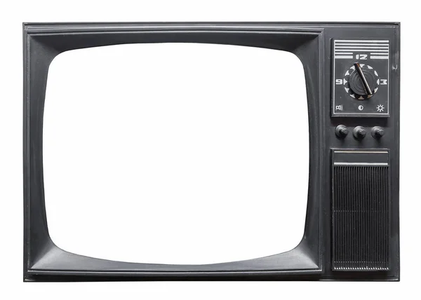 Velho aparelho de tv retro — Fotografia de Stock