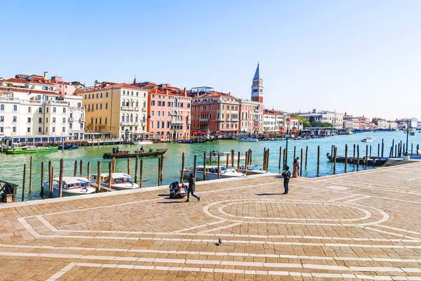 Kanał Grande w Wenecji. Włochy — Zdjęcie stockowe