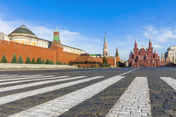 Praça vermelha em Moscovo, Rússia — Fotografia de Stock