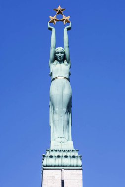 Bağımsızlık Riga, Latvia.It heykeli 1935 yılında kuruldu 