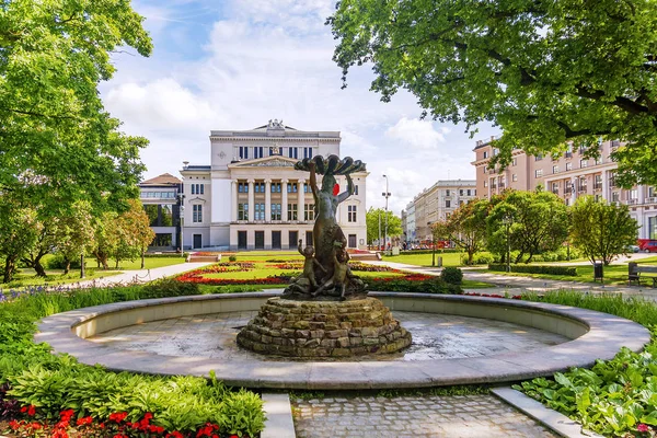 Opéra national à Riga, Lettonie — Photo