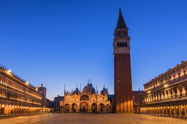 Plaza de San Marcos en Venecia — Foto de Stock