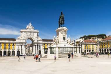 Lizbon, Portekiz 'deki ticaret meydanı.