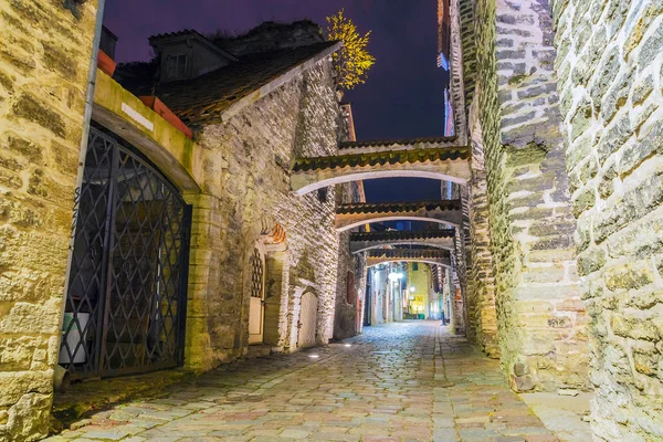 Lane of St. Catherine in Tallinn, Estonia — Stock Photo, Image