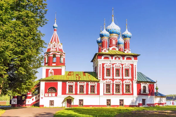 Church of Dimitri on Blood in Uglich, Russia — Stock Photo, Image
