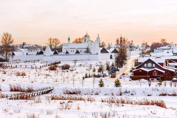 Suzdal in winter, Russia — Stock Photo, Image