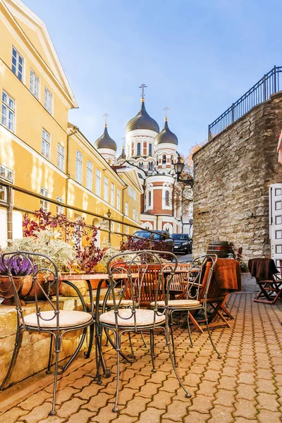 Calles del antiguo Tallin, Estonia —  Fotos de Stock