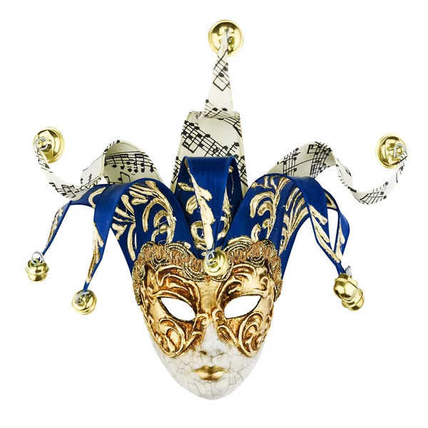 Venetian mask on white background — Stock Photo, Image