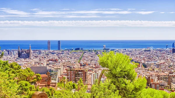Panorama de Barcelona, España —  Fotos de Stock