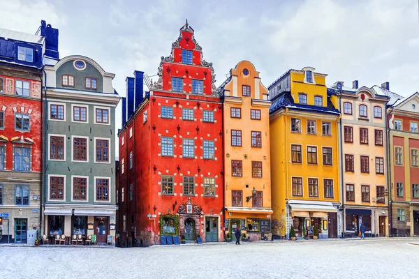 Weihnachten auf Stockholm. Stockholm, Schweden — Stockfoto