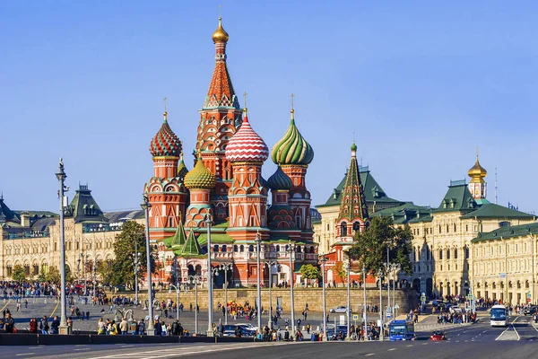 St. Basil's Cathedral in Moscow, Russia — Stock Photo, Image