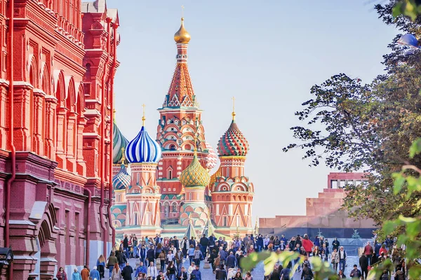 St. Basil's Cathedral in Moscow, Russia — Stock Photo, Image