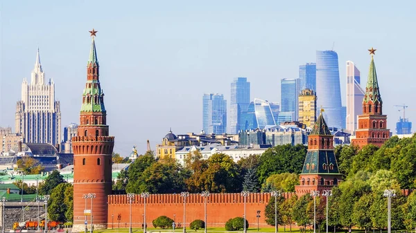 Panorama von Moskau, Russland — Stockfoto