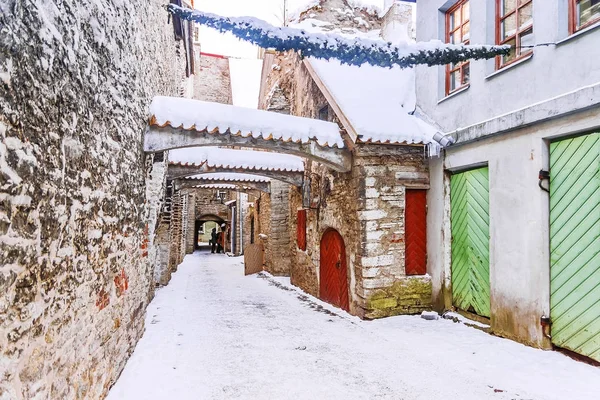 St. Catherine's Passage Tallinn.Estonia içinde