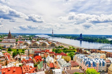 Riga, Letonya Panoraması