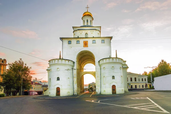 Puerta Dorada en Vladimir. Anillo de oro de Rusia —  Fotos de Stock